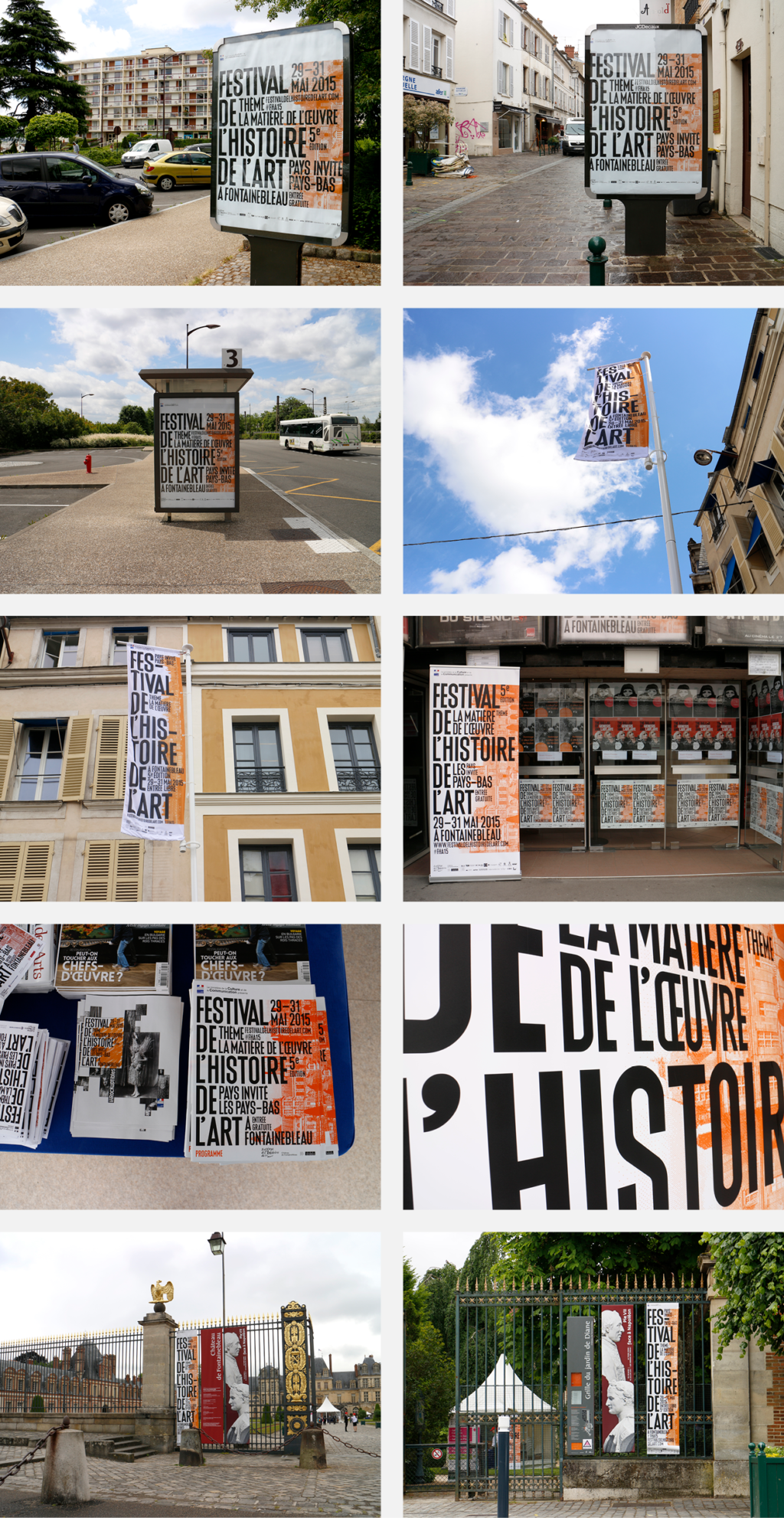 anouck fenech festival de l’histoire de l’art – identité visuelle – 2015